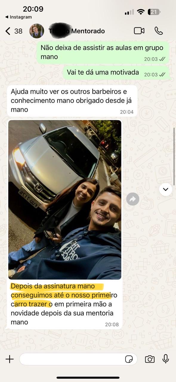 Depoimento real de dono de barbearia usando o Striva 5